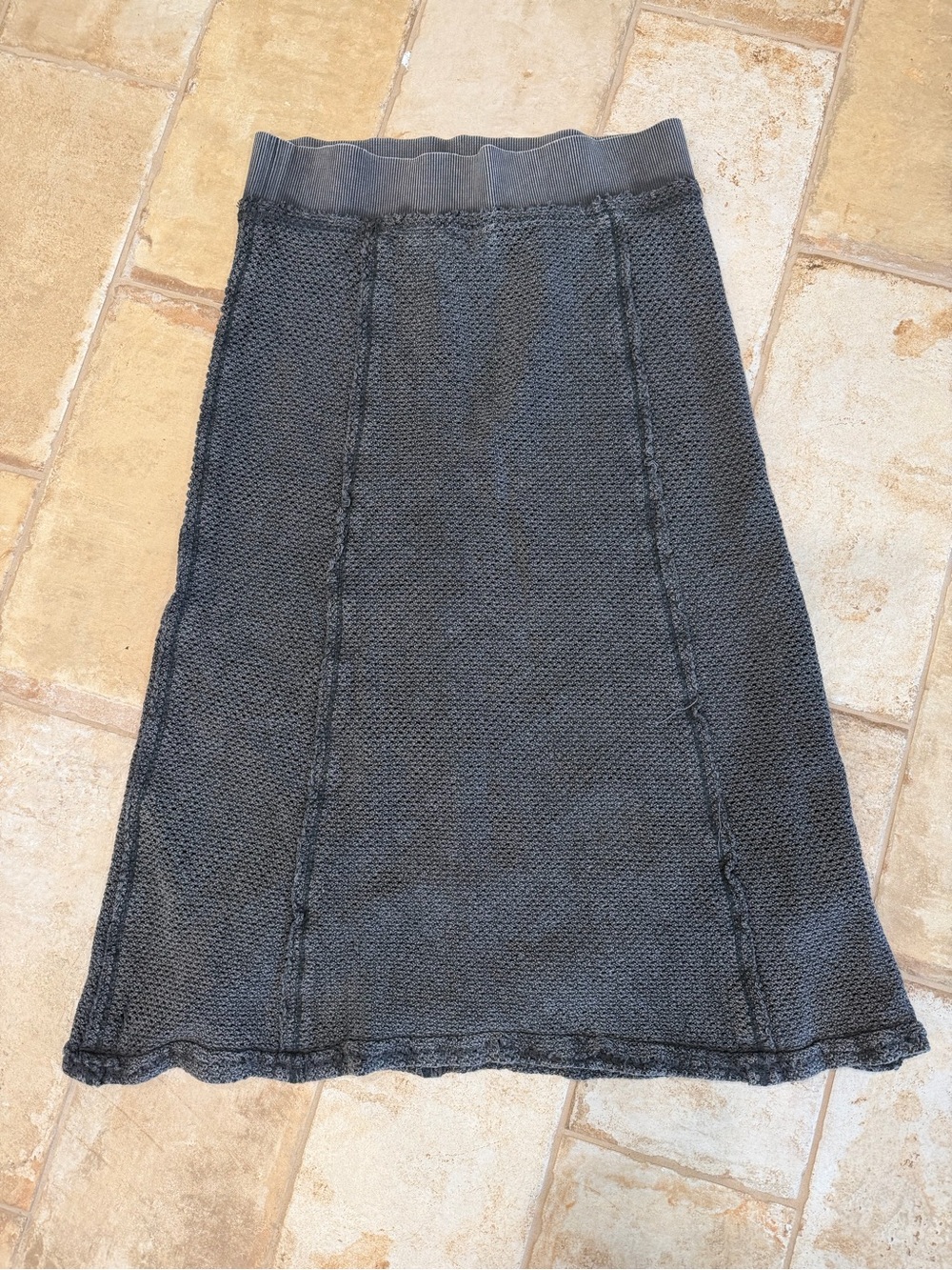 Free People Knit Midi Skirt